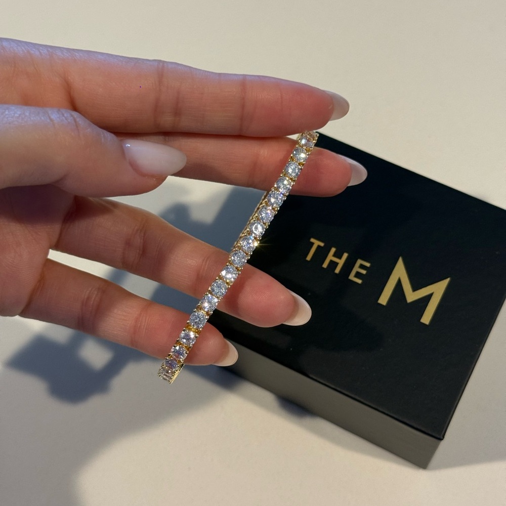 The M jewelers Pave tennis bracelet
